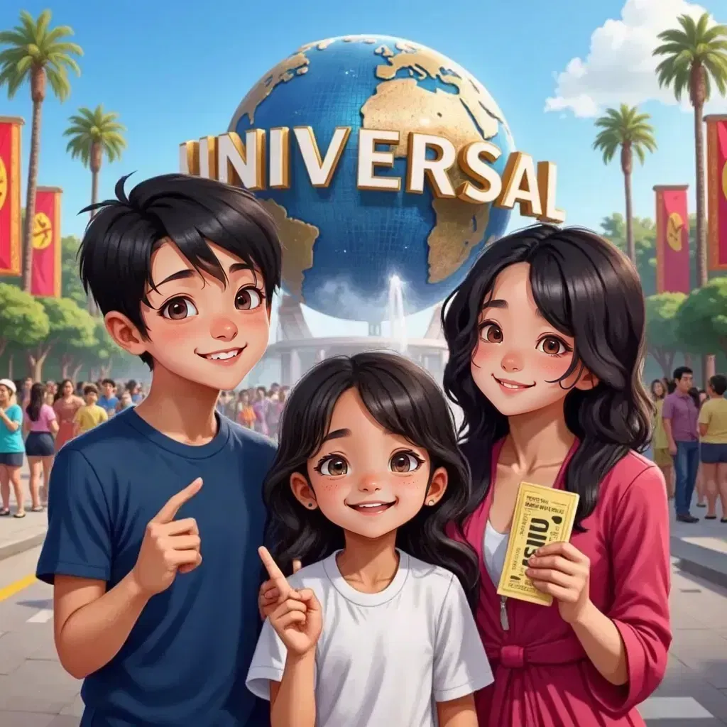 a trip to an universal studio singapore