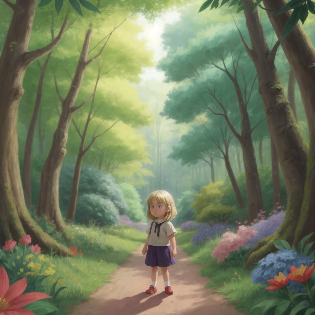 Anna's Journey Through the Forest