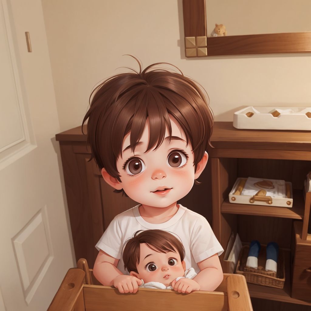 Eli gets a new baby sister