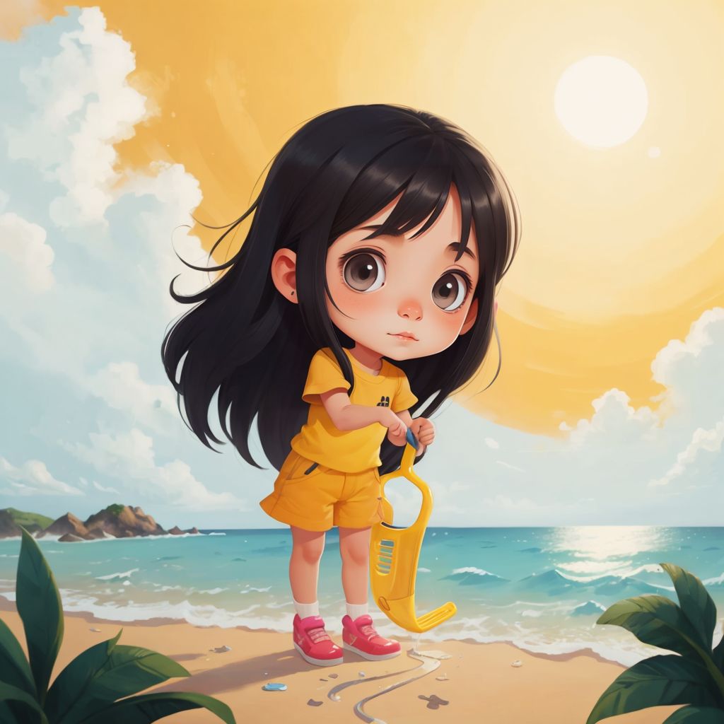 Kiko goes snorkeling 