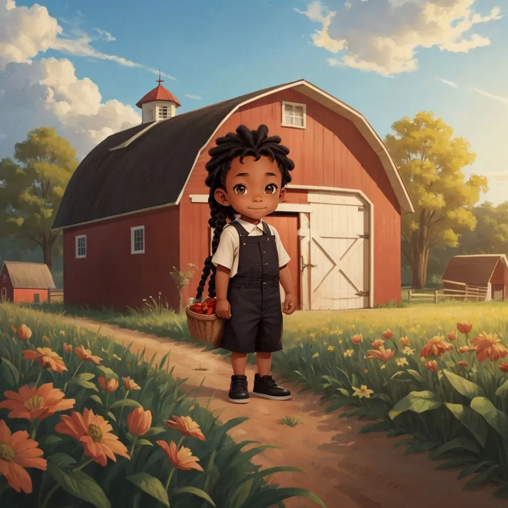 King and adventures on the farm