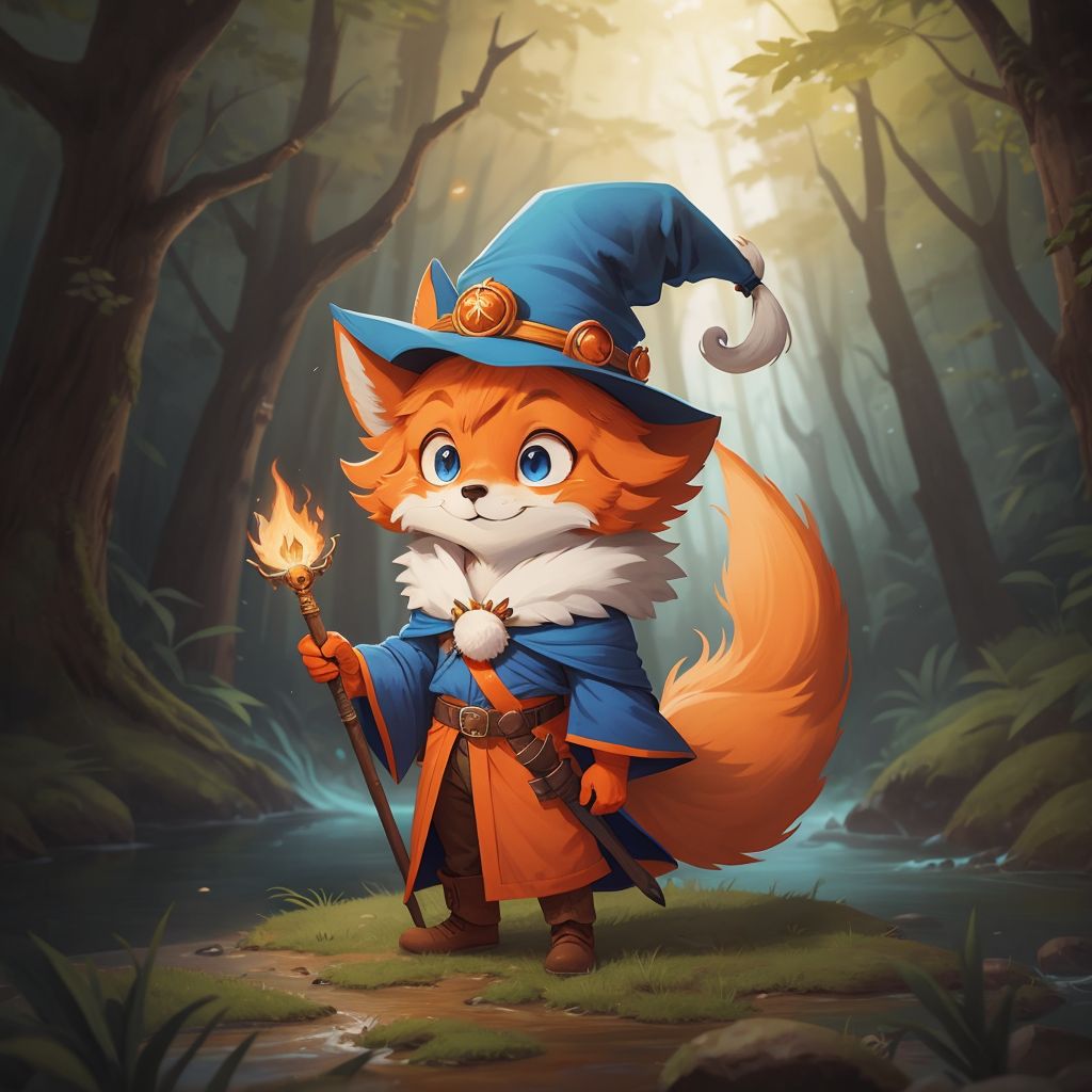 Little Fox Magician