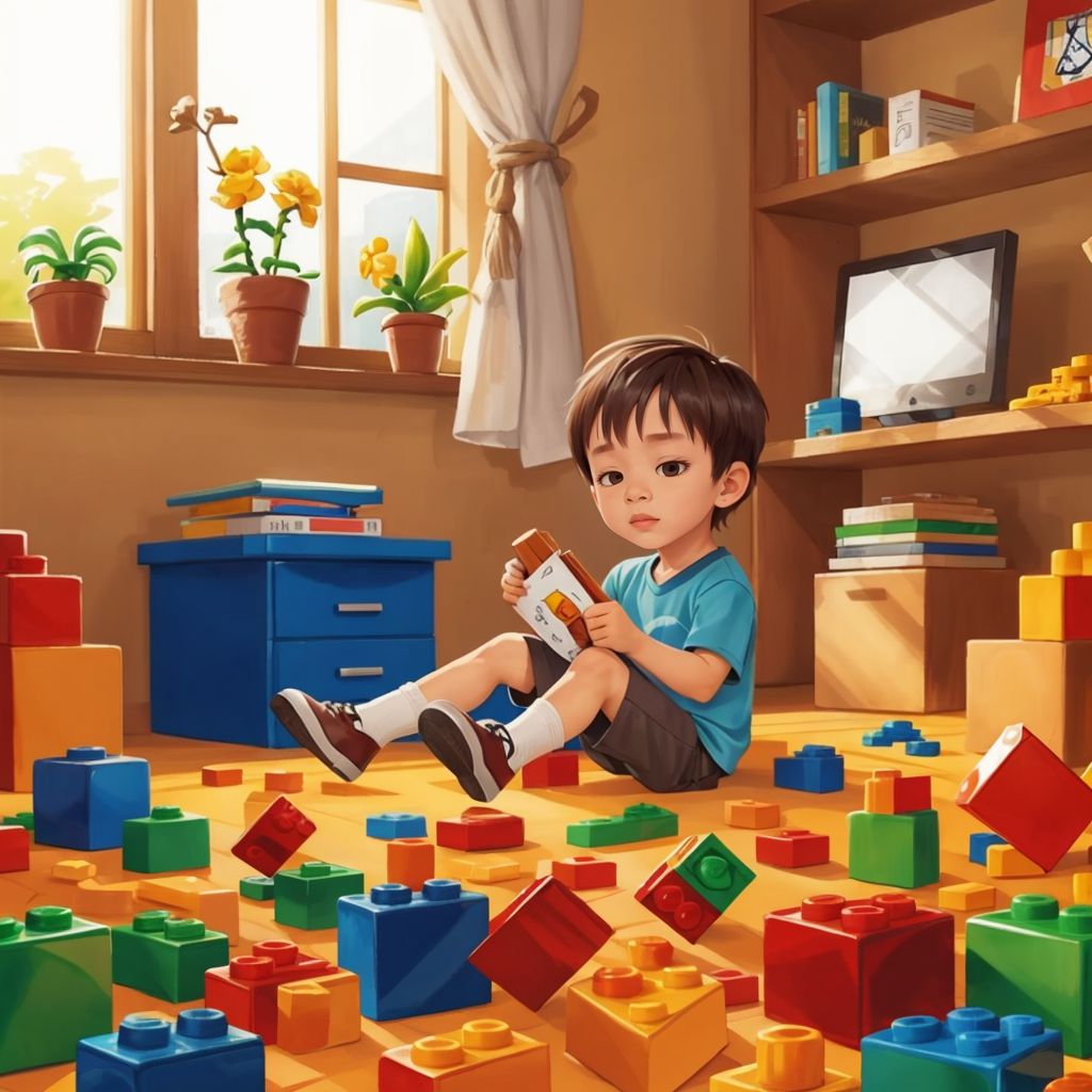 Mathew made a dragonfly with lego