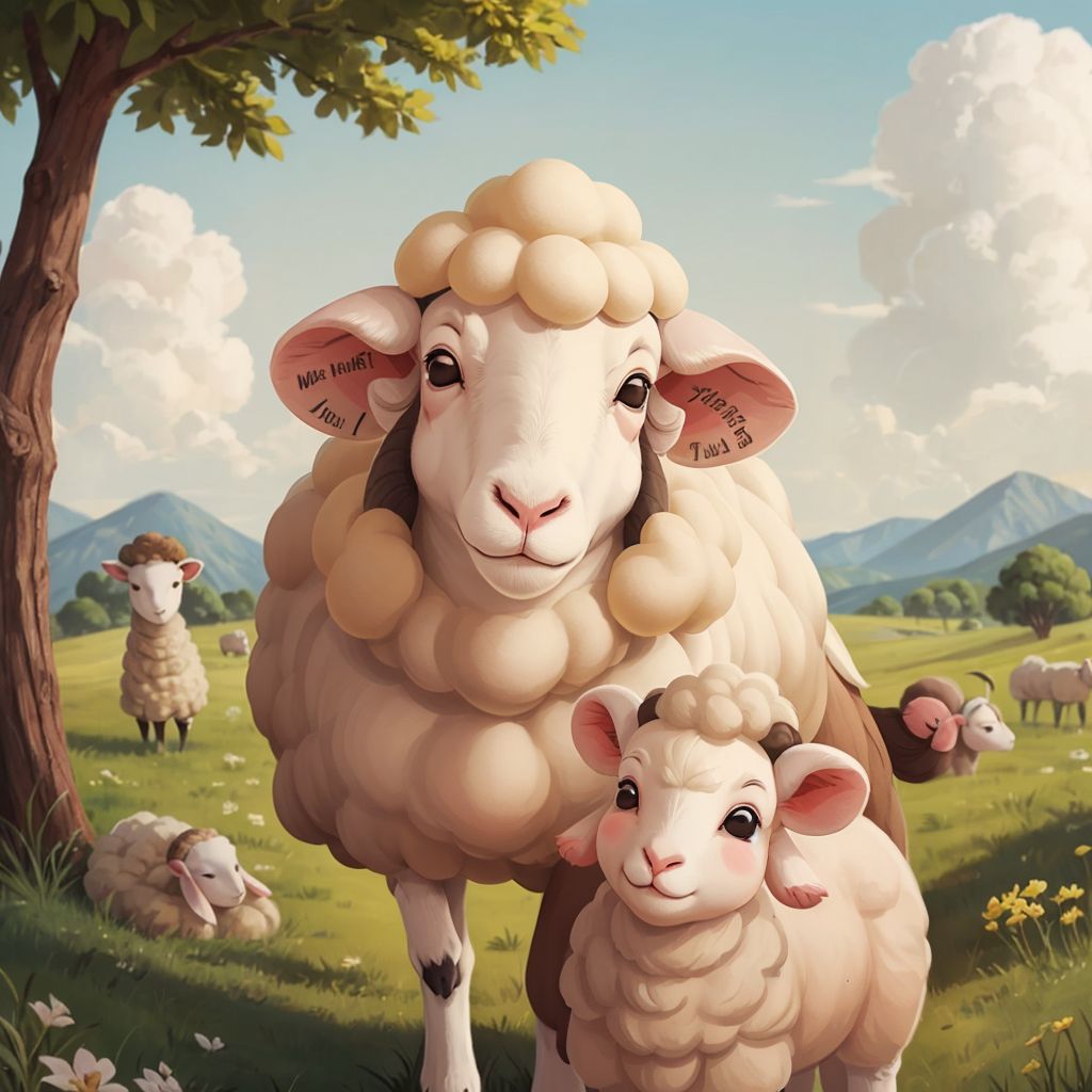 Momma Sheep and Little Lamb: A Journey of Faith