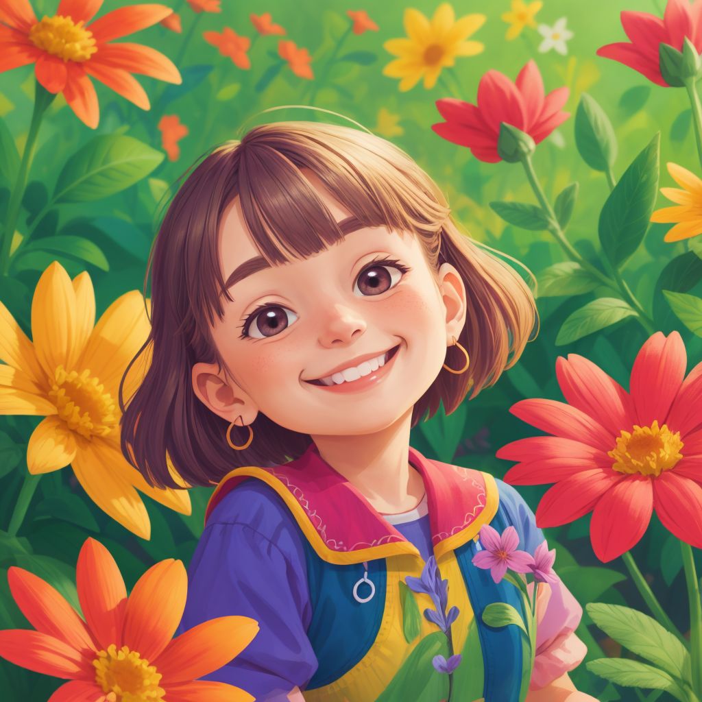 sage the flower girl