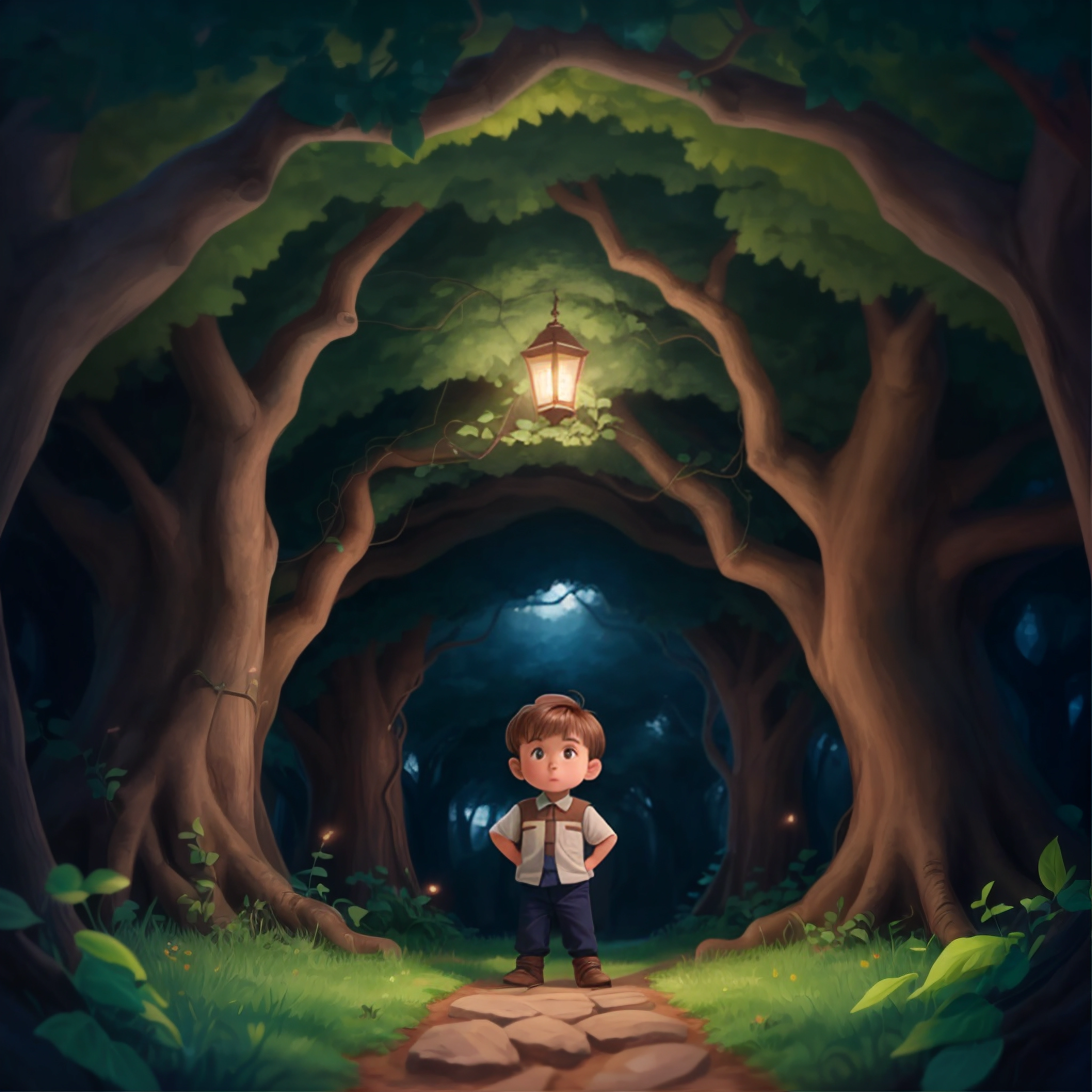 Secret adventures in the magical tunnel 