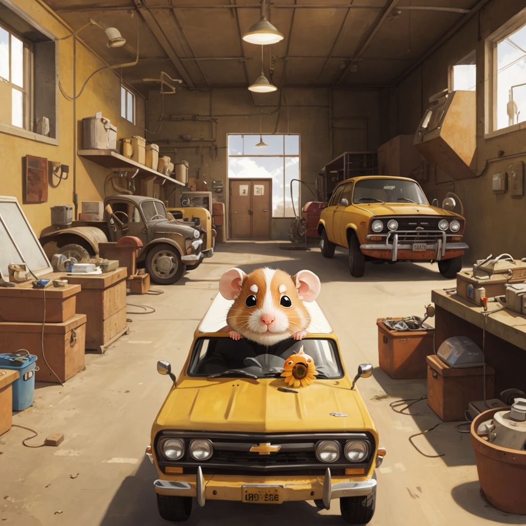 The Adventures of Rusty The Shop Hamster