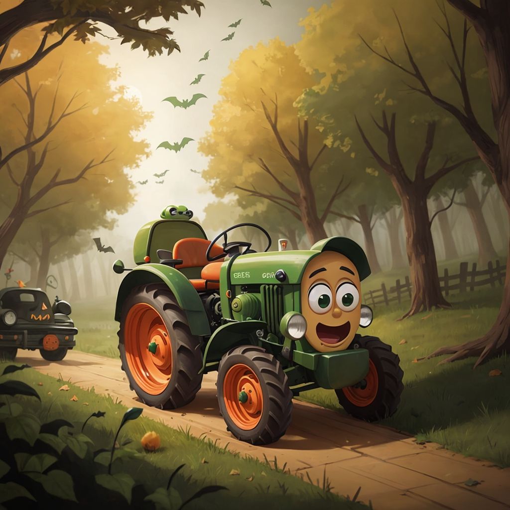 Trevor the Tractor's Spooky Adventure